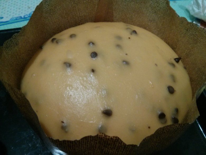 Preparazione del panettone