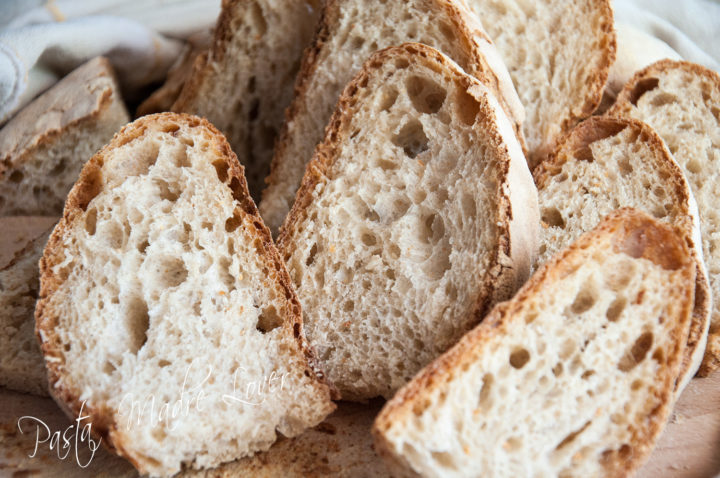 Pane senza impasto con saccaromiceti