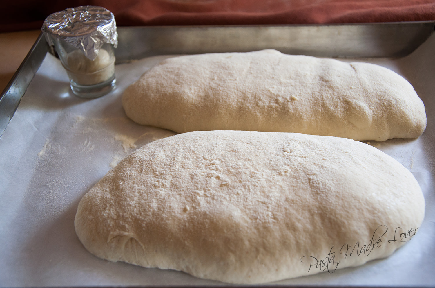 Ciabatte di semola con madre liquida