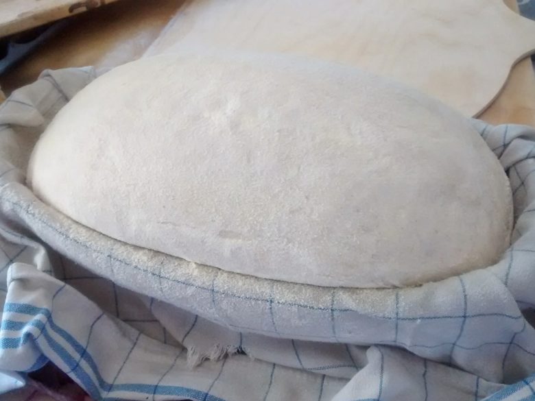 Impasto di pane di grano tenero "Abbondanza" con pasta di riporto