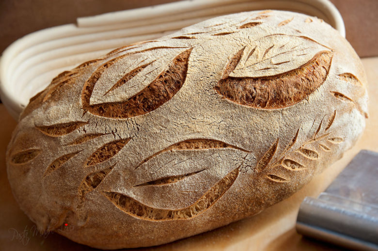 Filoncino di pane con sfarinato di semola di Altamura DOP