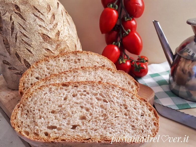 Pane senza impasto di grano tenero di tipo 2