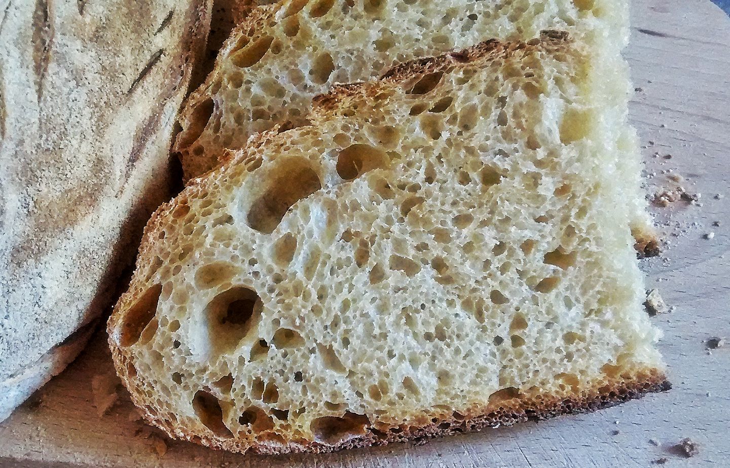 Thumbnail for Farina Tritordeum e frumento tenero di tipo 1 per un pane dorato in giornata