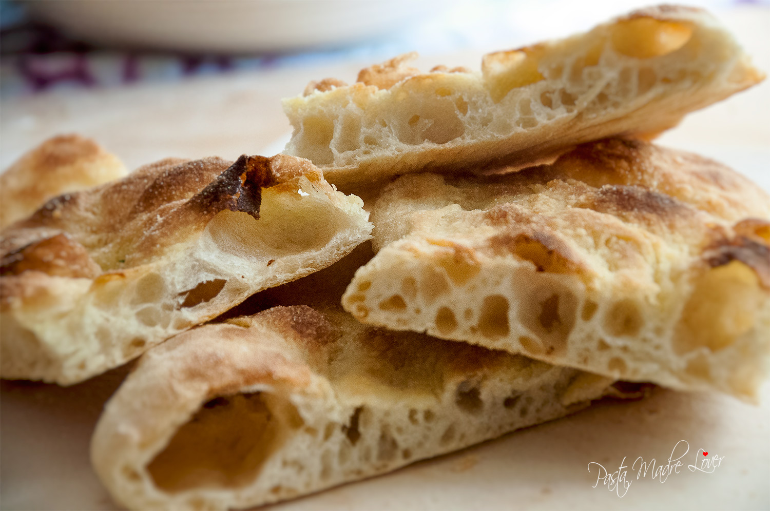 Pizza alla pala senza impasto - No Knead