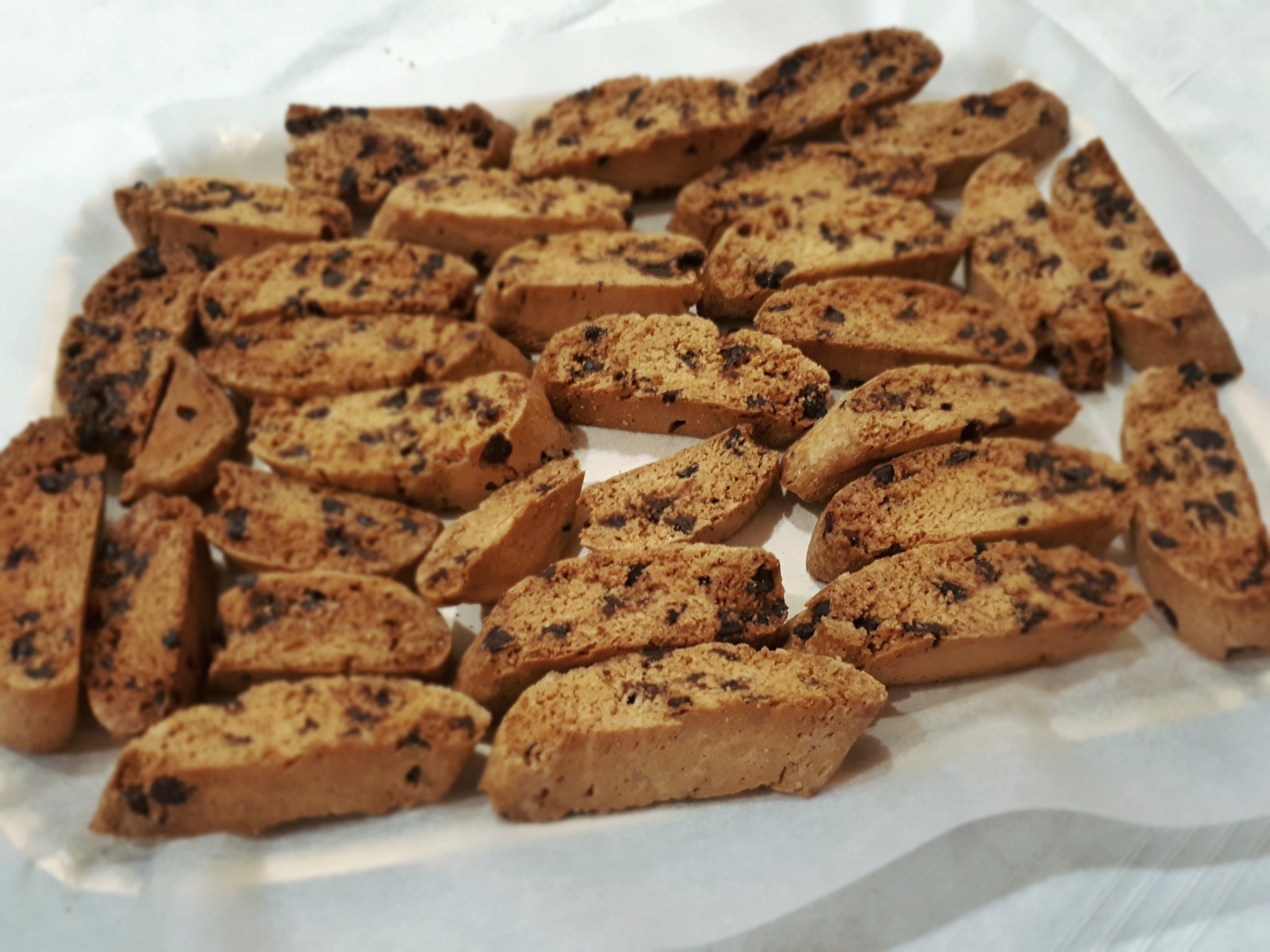 Tozzetti rustici con gocce di ciotccolato