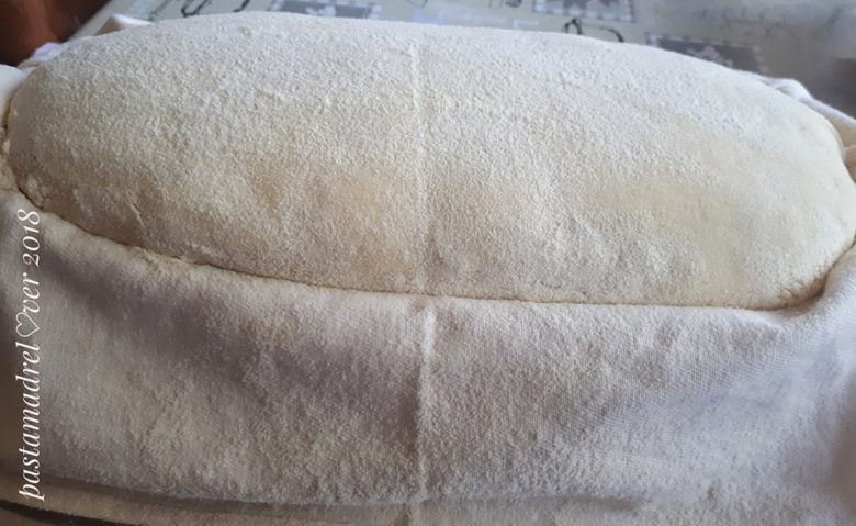 Impasto di pane con semola rimacinata di Altamura
